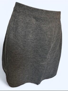 Express Charcoal Gray Knit Skirt